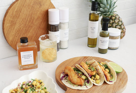 Fish Tacos with Pineapple Salsa