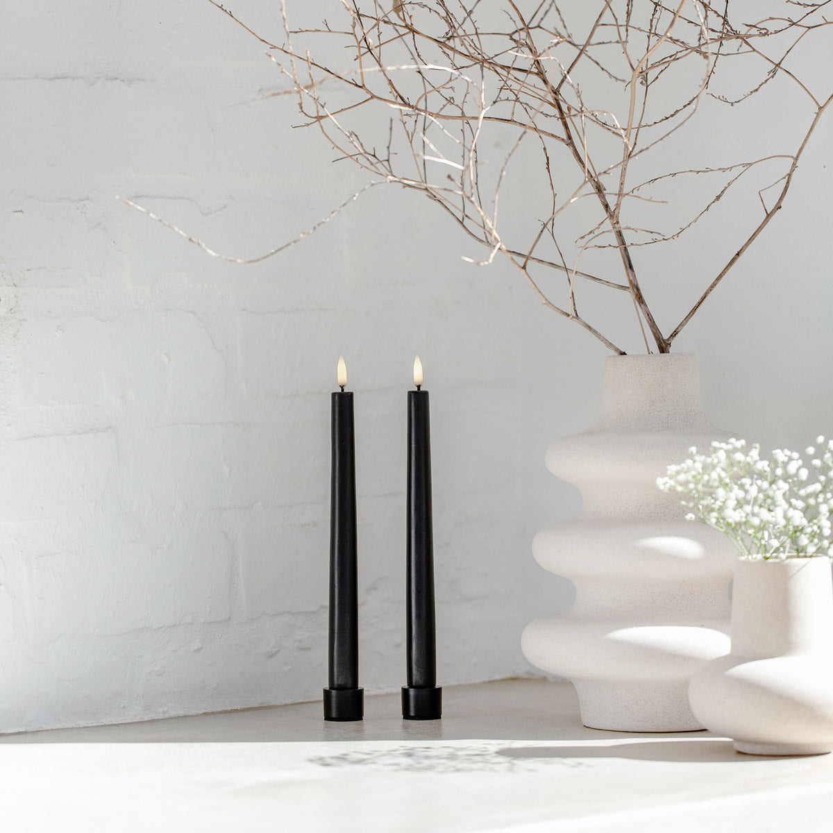LED Tall Taper Candles