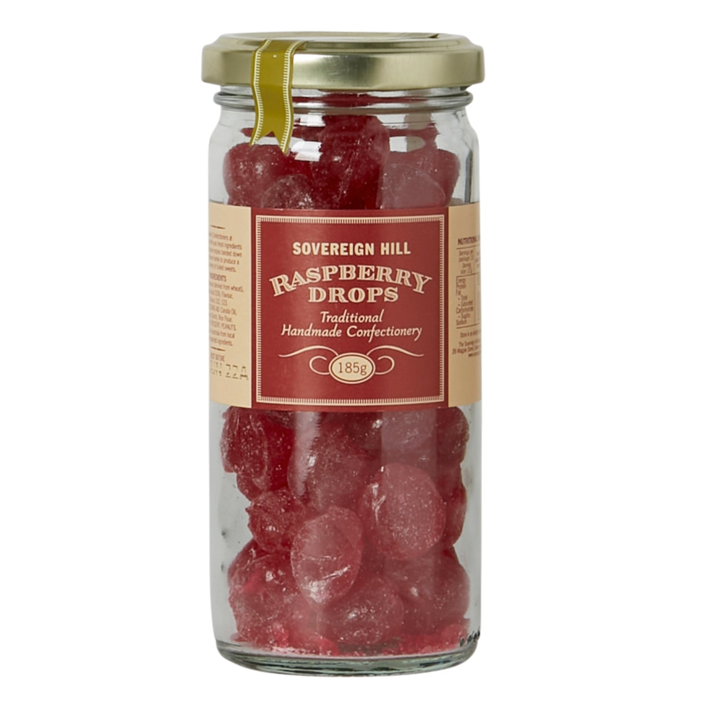 Sovereign Hill Confectionery - Raspberry Drops