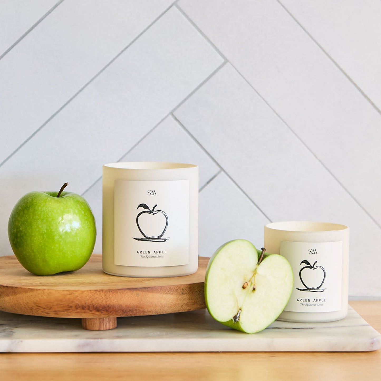 Epicurean Series Green Apple Candle