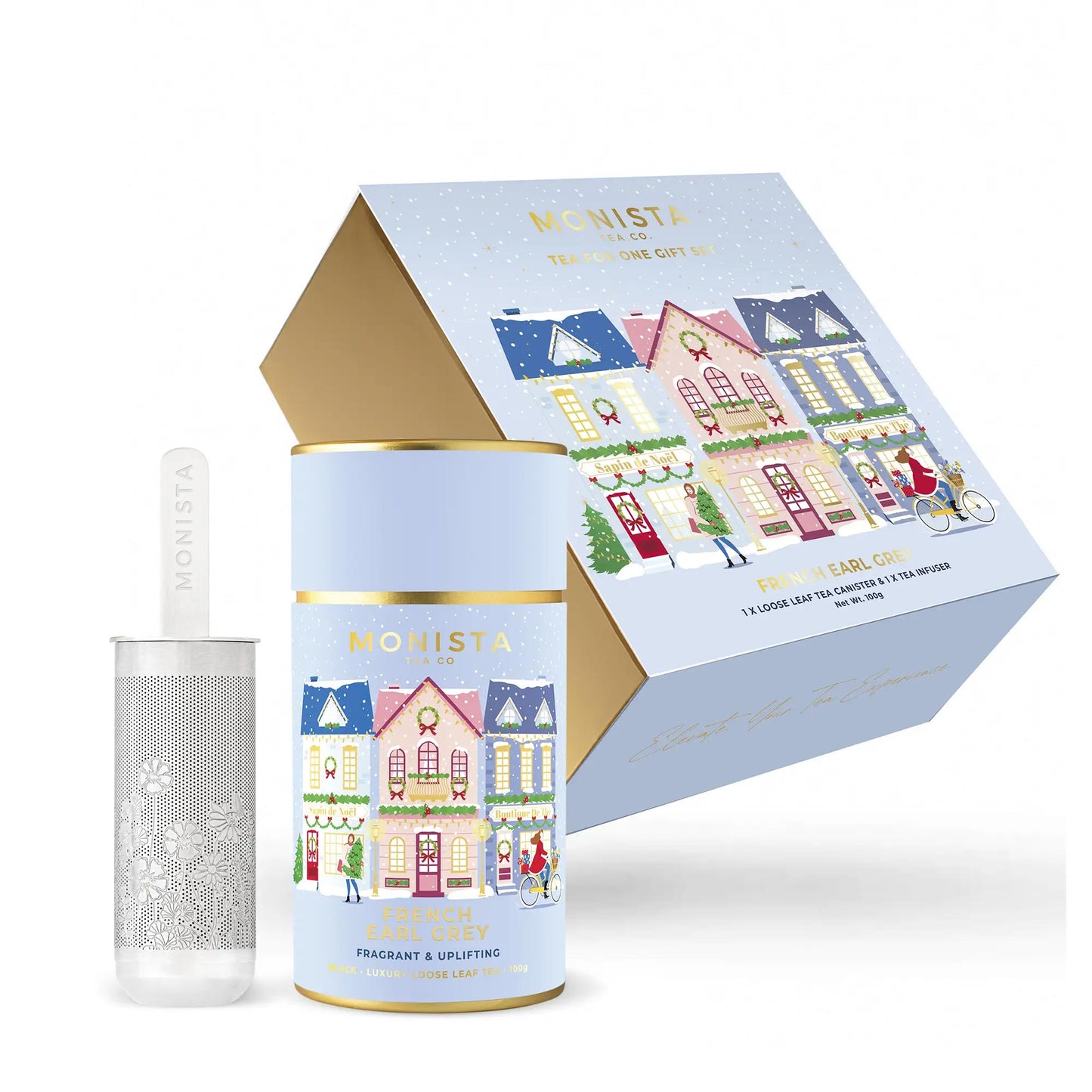 MONISTA TEA French Earl Grey Christmas Edition