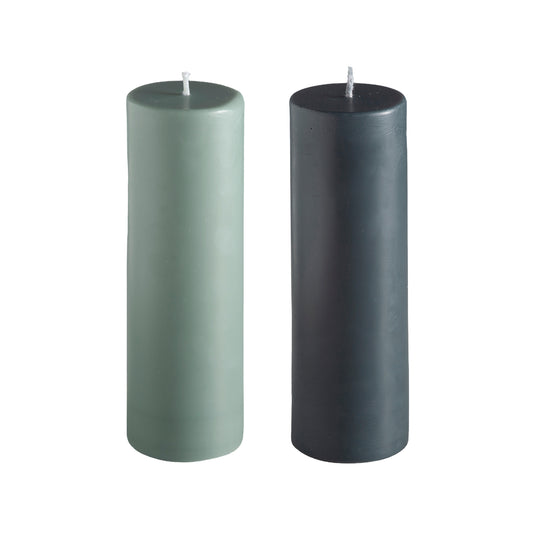 Escc Sage + Olive Pillar Candles