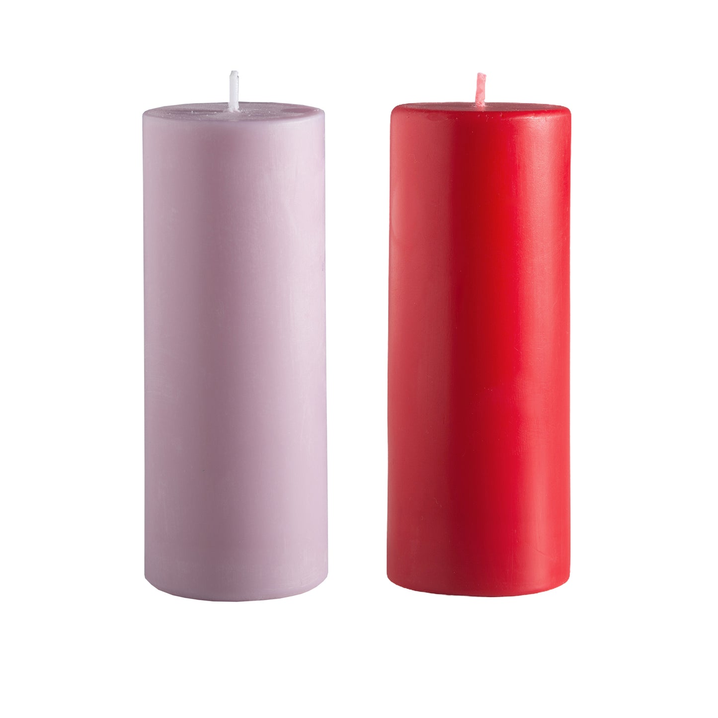 Escc Cherry + Blush Pillar Candles
