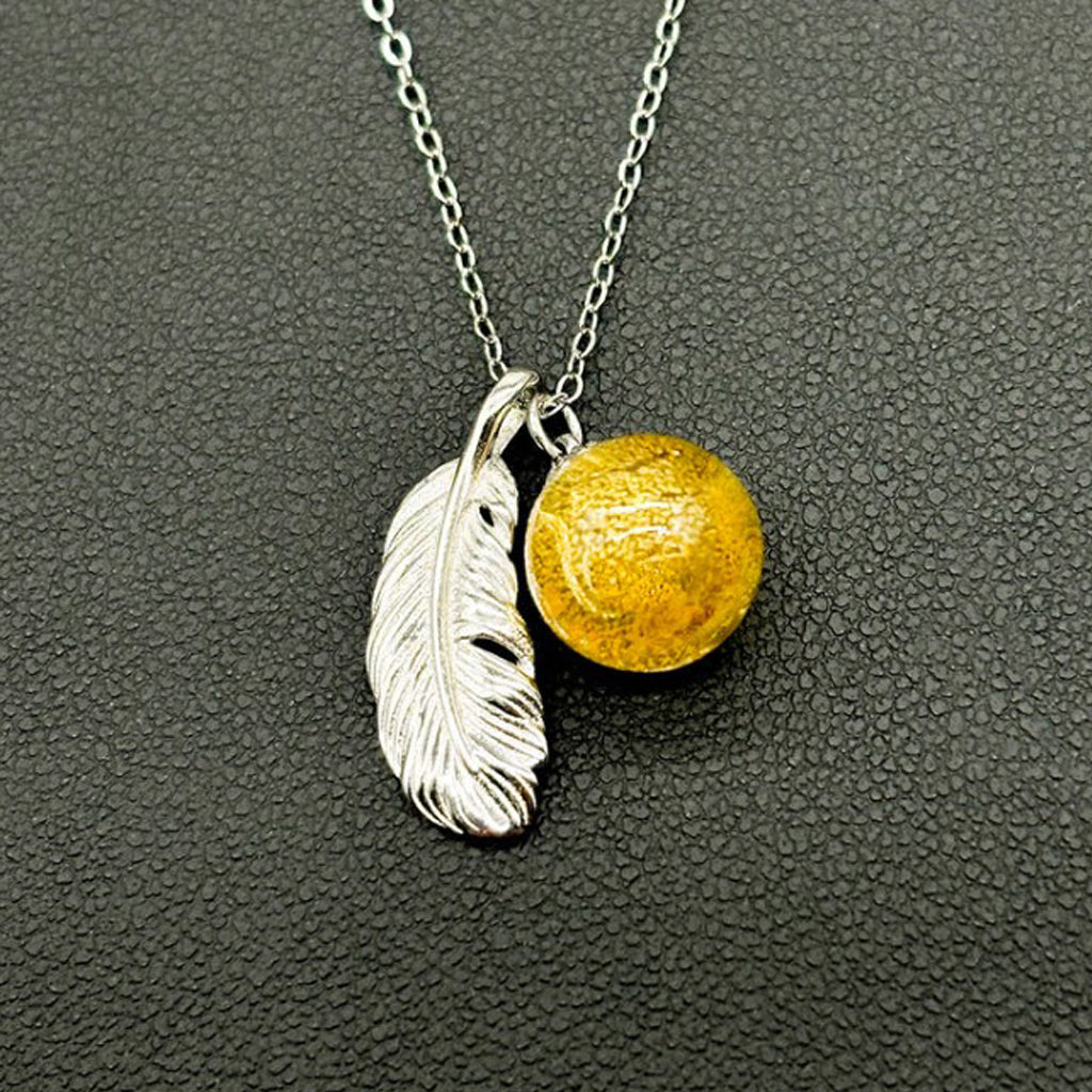 Leaf Aroma Necklace